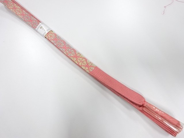 JAPANESE KIMONO / UNUSED KOREI HAND-TIED OBIJIME